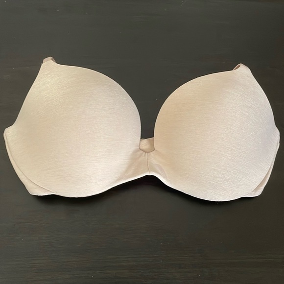 PINK 34C push-up beige bra - Picture 1 of 4